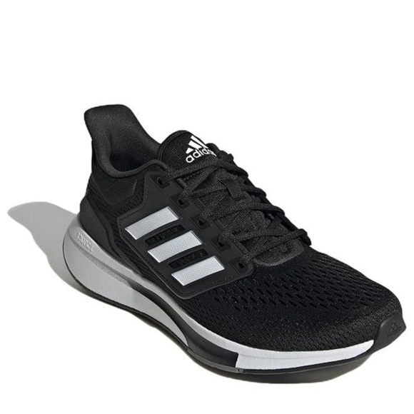Adidas EQ21 Run 'Black White Running Shoe Size 8 Men's (Women's 9) NWT! - Picture 3 of 16
